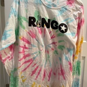 Ringo Tour Multicolor Tie-Dye Long Sleeve Tee